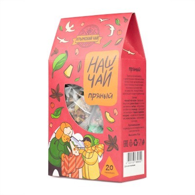 Наш Чай "Пряный" 20 пирамидок