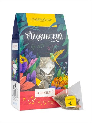 Бодрящий в пирамидках