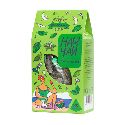 Наш Чай с мелиссой 20 н/п, 50 гр