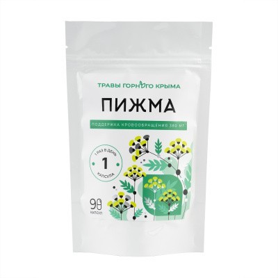 Капсулы Пижма. Поддержка кровообращения