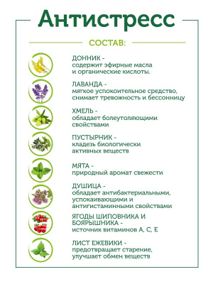 Антистресс чай в пирамидках