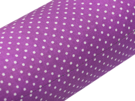 Набор валик и подушка сиреневый