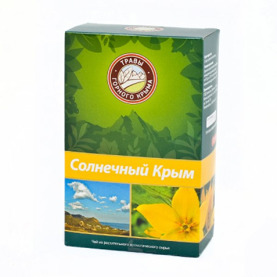 Солнечный Крым, коробка, 100 гр. Солнечный Крым, коробка, 100 гр.