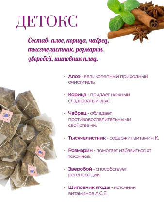 Наш Чай Детокс 100 пирамидок