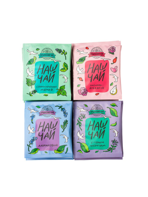 "Наш Чай" ассорти саше 4 вида