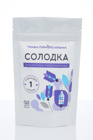 Капсулы Солодка. Поддержка пищеварения