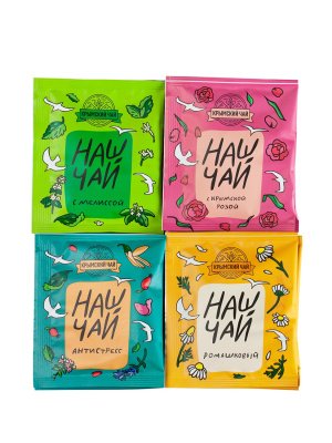 "Наш Чай" ассорти 3 саше 4 вида