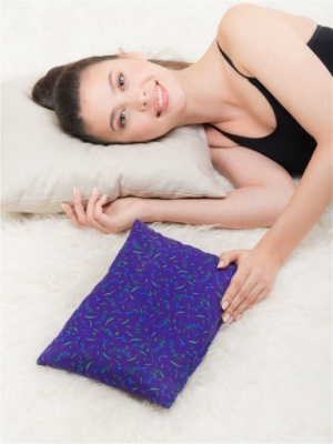 Набор валик и подушка "Лаванда"