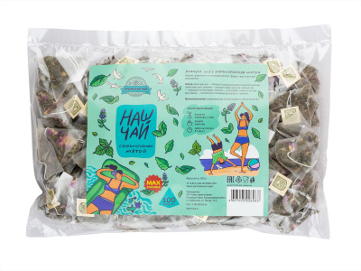 Наш Чай с Бахчисарайской мятой, 100 пирамидок 