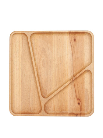 Менажница из бука квадратная Ф2