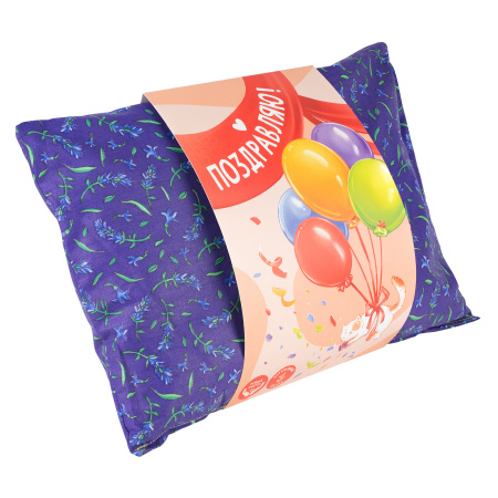 Подушка "Поздравляю!" (фирменный принт)