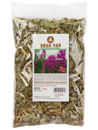 Иван-чай, целлофан, 70 гр.