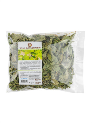 Лист черной смородины