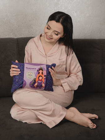 Подушка с травами для лучшей в мире мамы