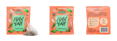 Чай с душицей, пирамидка