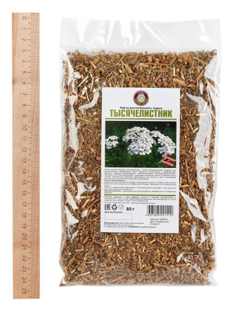Тысячелистник, целлофан, 80 гр.