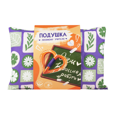 Подушка "Любимому учителю" (стаканчик)