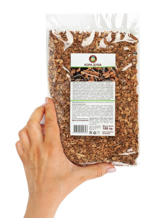 Кора дуба, целлофан, 100 гр