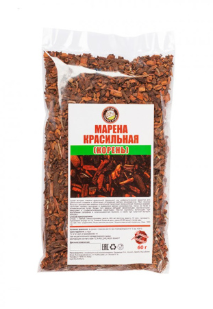 Марена красильная (корень), 60 гр