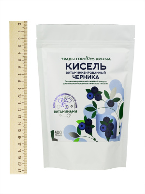 Кисель Черника витаминизированный, 400гр