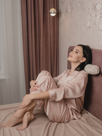 Валик "Травинский" можжевелово-лавандовый для осанки 