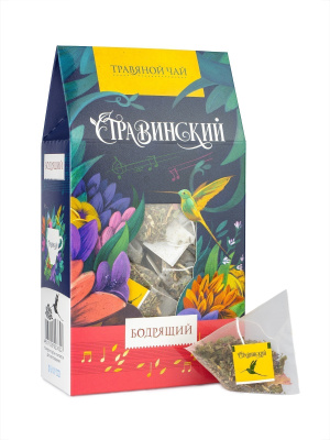 Бодрящий в пирамидках