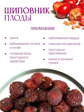 Шиповник плоды
