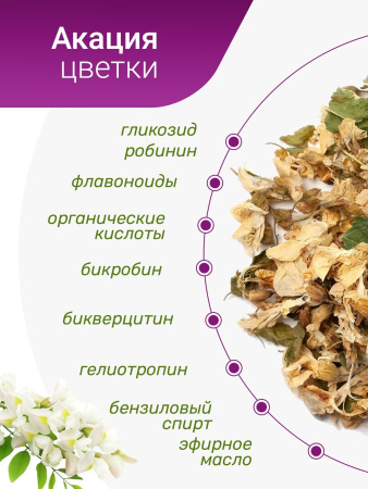 Цветки акации