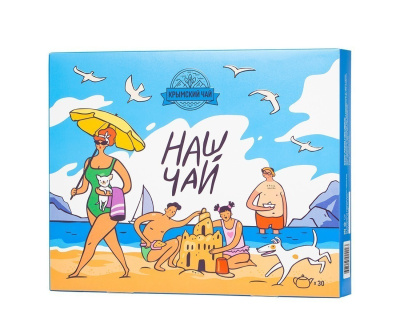Подарочный набор "Наш Чай", 30 саше для чайника