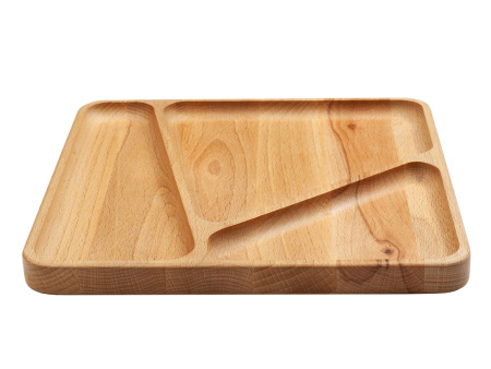 Менажница из бука квадратная Ф2