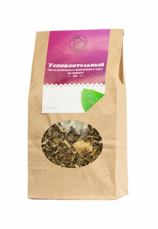 Успокоительные травы, крафт, 100 гр