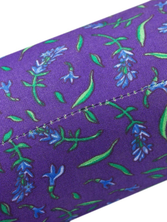 Лавандовый валик фирменный принт