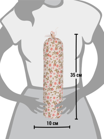 Валик "Травинский" можжевелово-лавандовый для осанки 