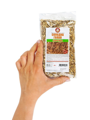 Солодка корень, целлофан, 90 гр.