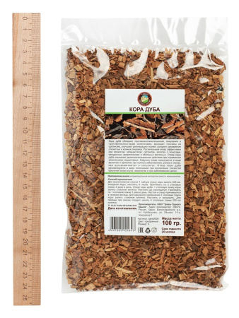 Кора дуба, целлофан, 100 гр
