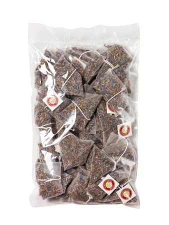 Лаванда в пирамидках