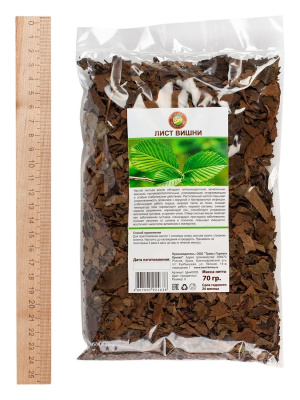 Вишни лист, 70 гр, целлофан