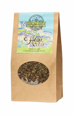 Зеленый чай с мятой