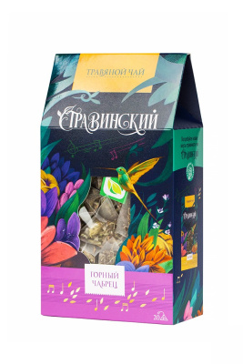 Горный чабрец в пирамидках. Травинский