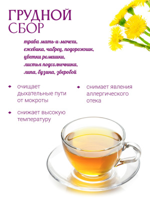 Грудной сбор (бронхолитический) Грудной сбор (бронхолитический)